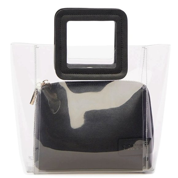 STAUD Mini Shirley Transparent Handbag - Picture 1 of 4